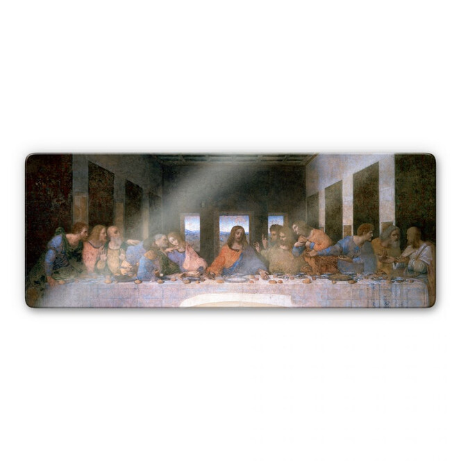 Glasbild da Vinci - Das letzte Abendmahl