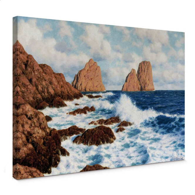 Leinwandbild Choultsé - Die Felsen bei Capri