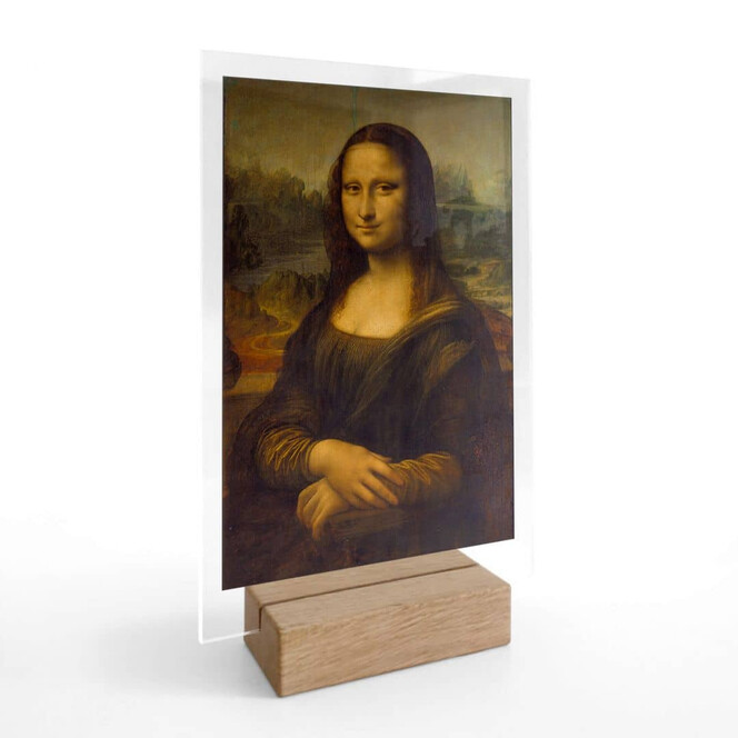 Tischaufsteller da Vinci - Mona Lisa