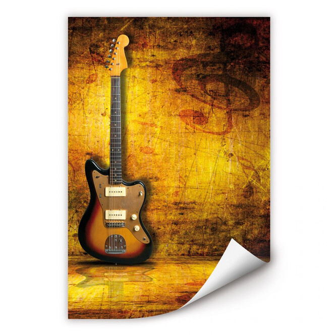 Wallprint Electric Guitar