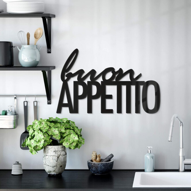 Acrylbuchstaben Buon Appetito