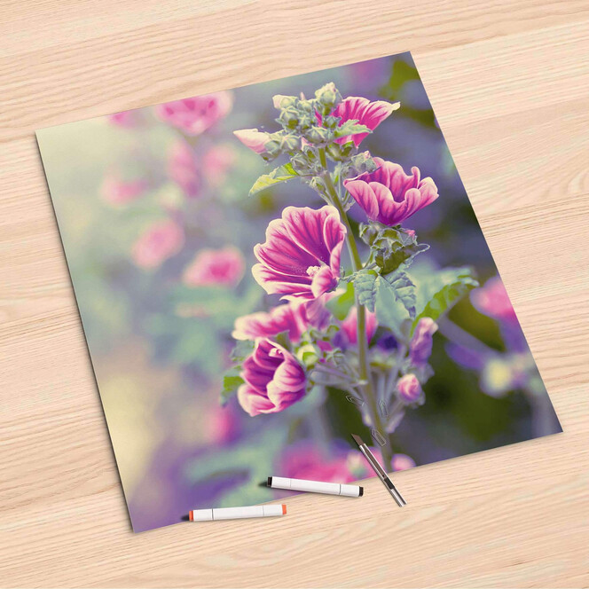 Folienbogen (60x60cm) - Flower Gaze- Bild 1