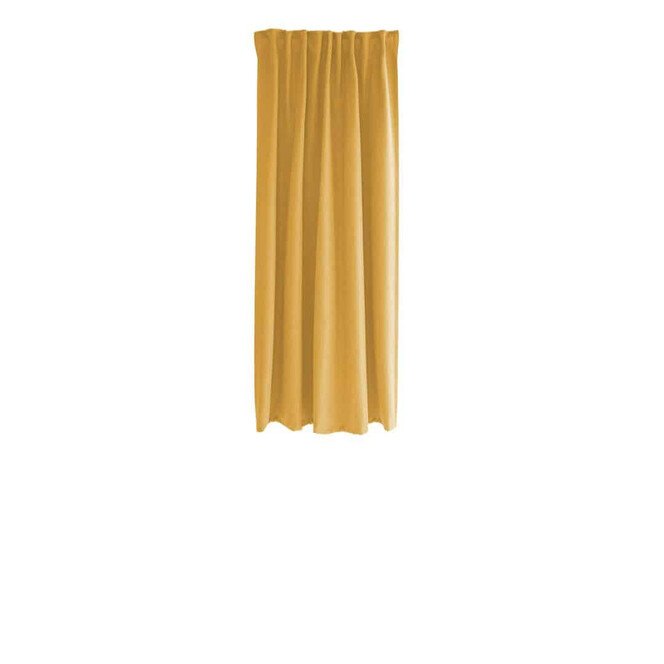 Homing Vorhang mit verdeckten Schlaufen Galdin safran - 1.75 x 1.4m - Bild 1
