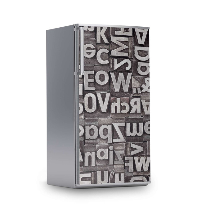 Kühlschrankfolie 60x120cm - Alphabet- Bild 1