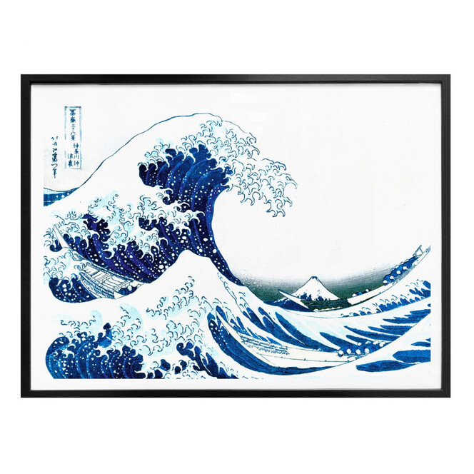Poster Hokusai - Die grosse Welle