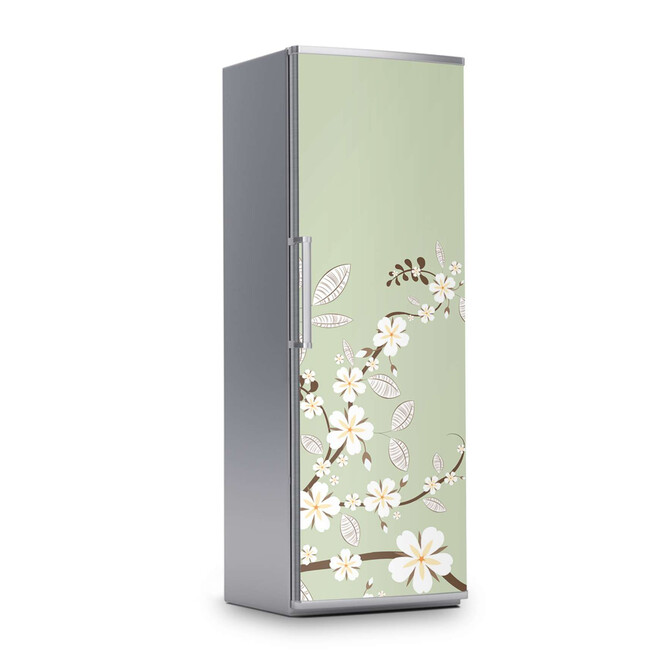 Kühlschrankfolie 60x180cm - White Blossoms- Bild 1