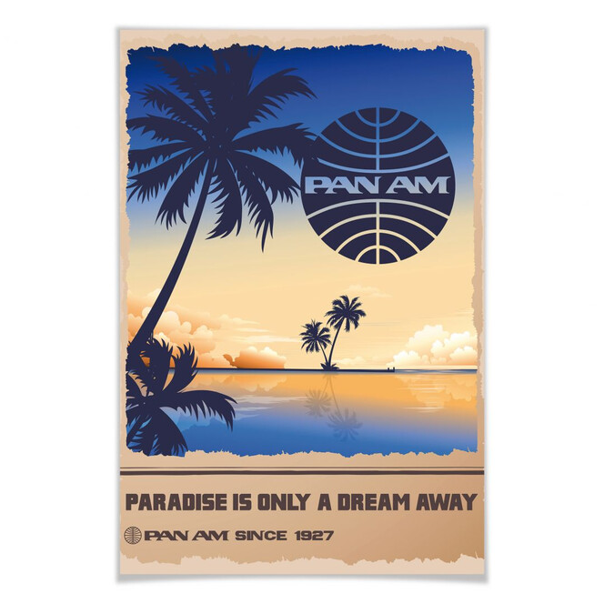 Poster PAN AM - Dream in Paradise
