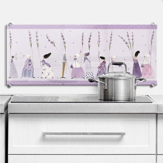 Spritzschutz Leffler - Lavendel Frauen