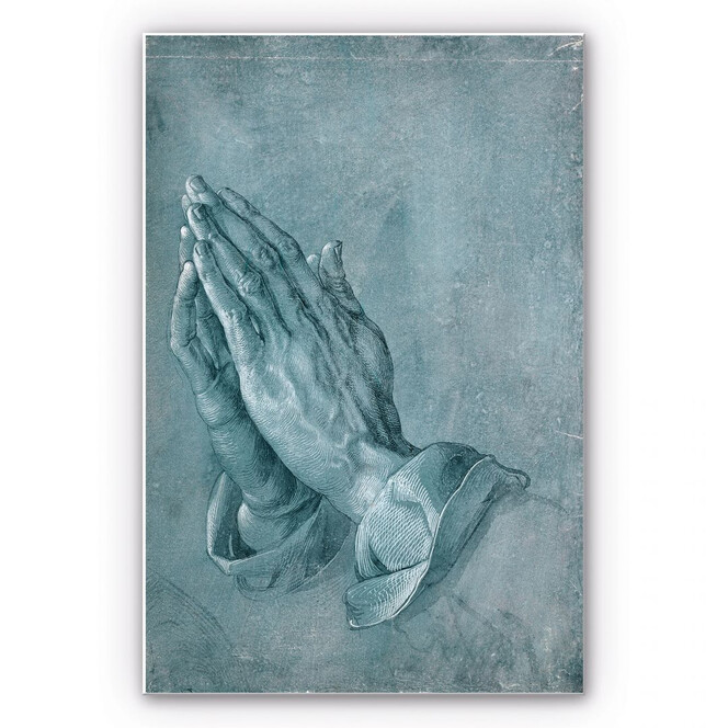 Wandbild Dürer - Studie zu Betende Hände