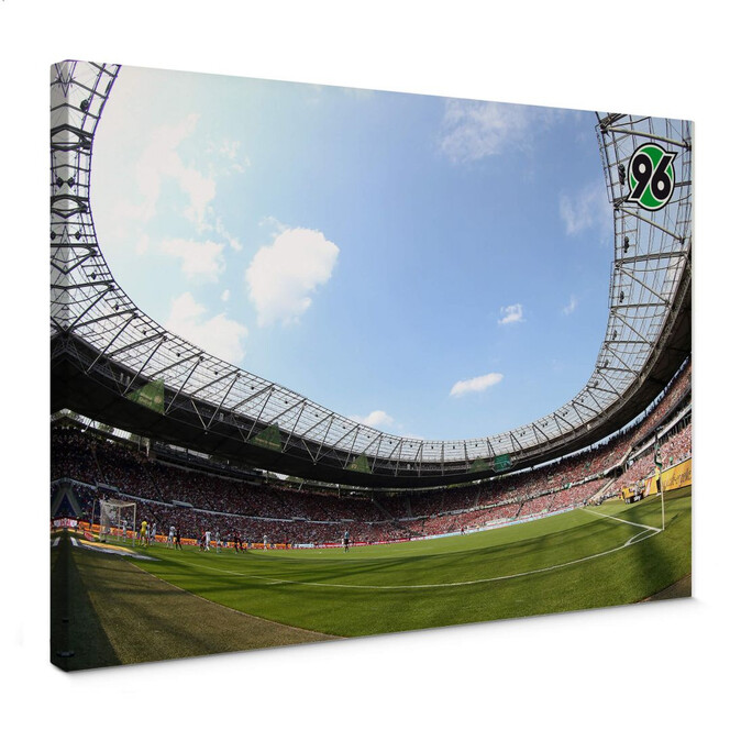 Leinwandbild Hannover 96 - Stadion Innenansicht