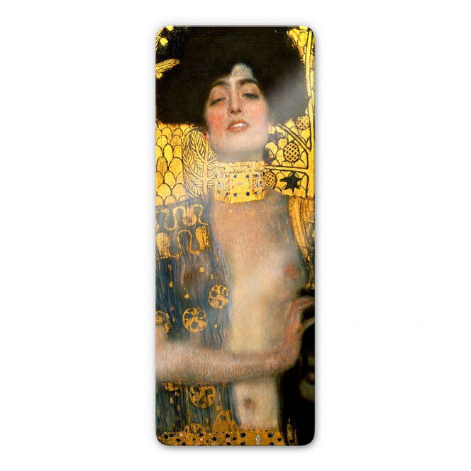 Glasbild Klimt - Judith mit dem Haupt des Holofernes