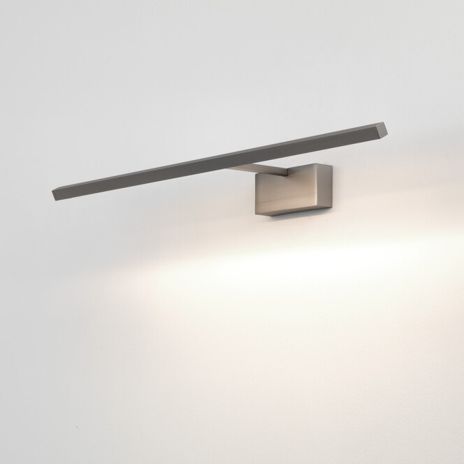 LED Aufbaubilderleuchte Mondrian in Nickel-Matt 10.8W 219lm 600mm - Bild 1
