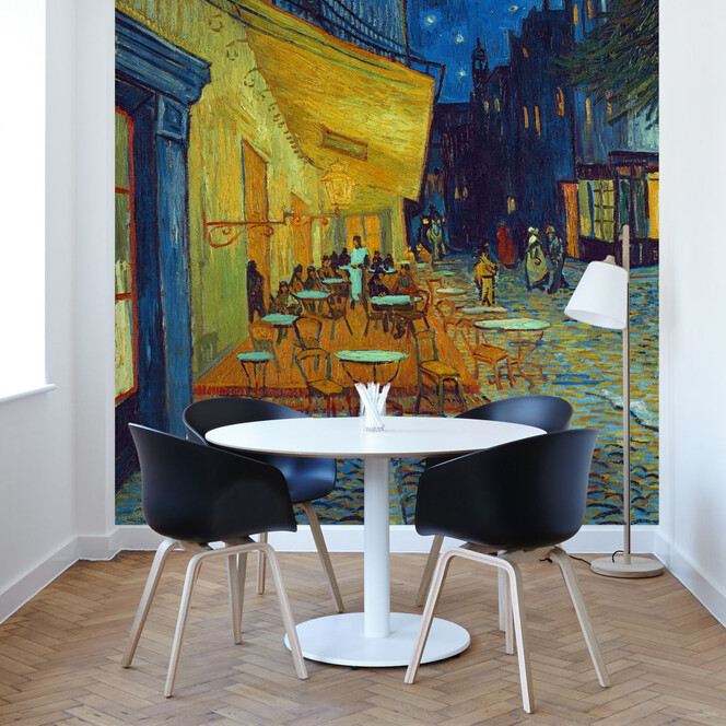 Fototapete Van Gogh - Café-Terrasse am Abend