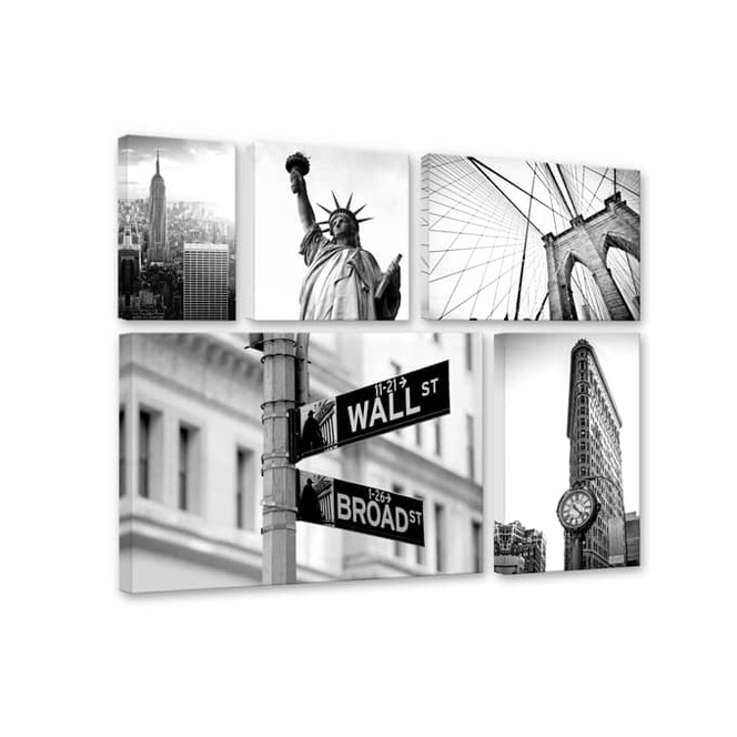 Leinwand New York - Mega XXL Collage (5-teilig)
