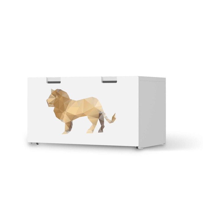 Möbelfolie IKEA Stuva / Malad Banktruhe - Origami Lion- Bild 1