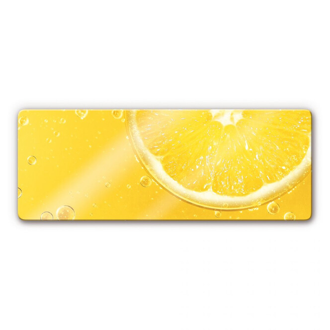 Glasbild Lemon Squeezy - Panorama