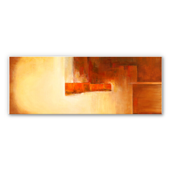 Wandbild Schüssler - Orange-Brown Balance