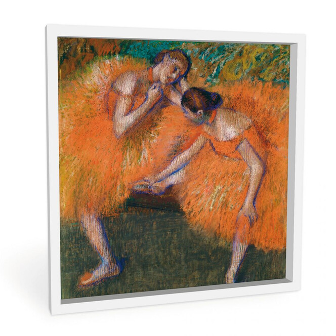 Wandbild Degas - Zwei Tänzerinnen