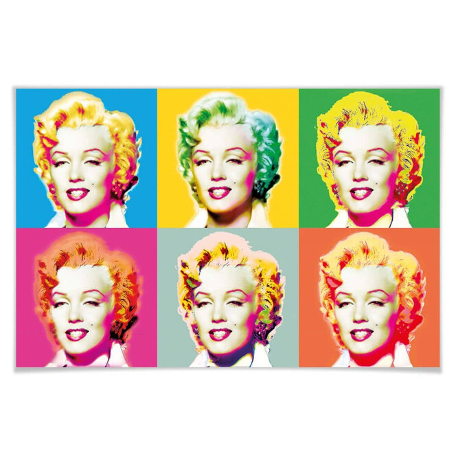 Giant Art® XXL-Poster Visions of Marilyn - 175x115cm - Bild 1