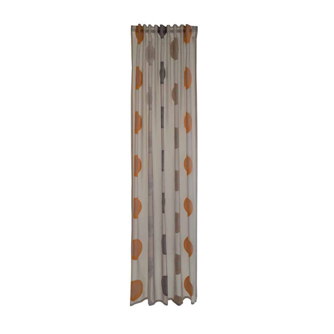 Homing Vorhang mit verdeckten Schlaufen Kaleo grau, terra - 2.45 x 1.4m - Bild 1