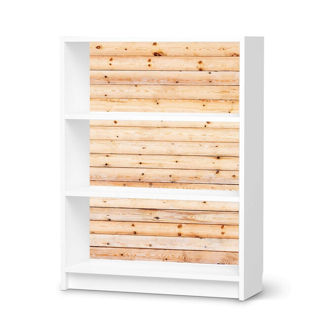 Möbelfolie IKEA Billy Regal 3 Fächer - Bright Planks- Bild 1