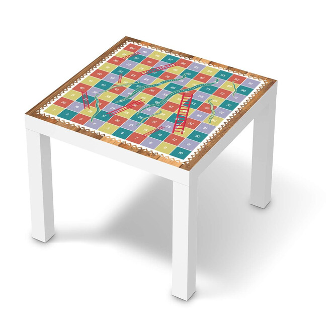 Möbelfolie IKEA Lack Tisch 55x55cm - Spieltisch Leiternspiel- Bild 1