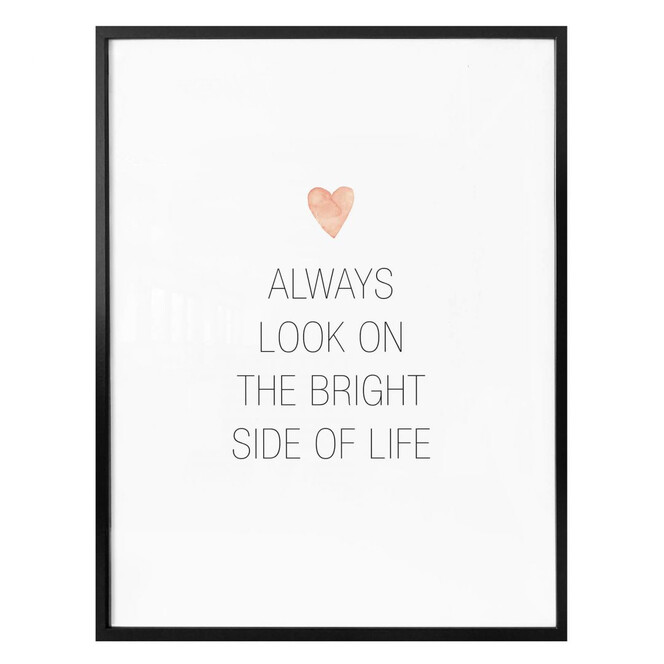 Poster Confetti & Cream - Always look on the bright side of life