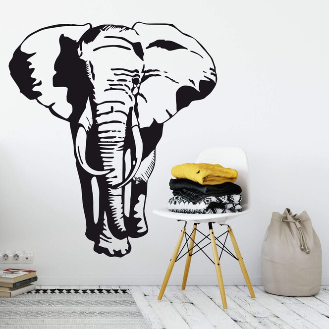 Wandtattoo Afrikanischer Elefant