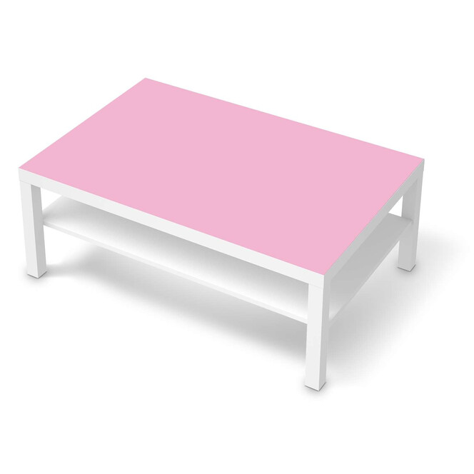 Klebefolie IKEA Lack Tisch 118x78cm - Pink Light- Bild 1