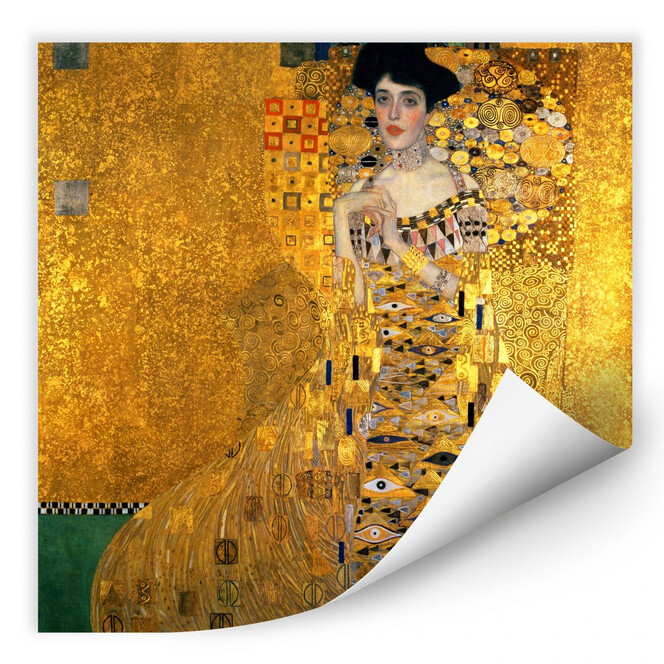 Wallprint Klimt - Bildnis der Adele Bloch-Bauer