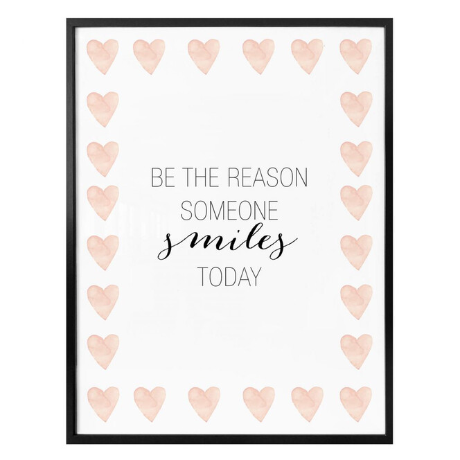 Poster Confetti & Cream - be the reason someone smiles