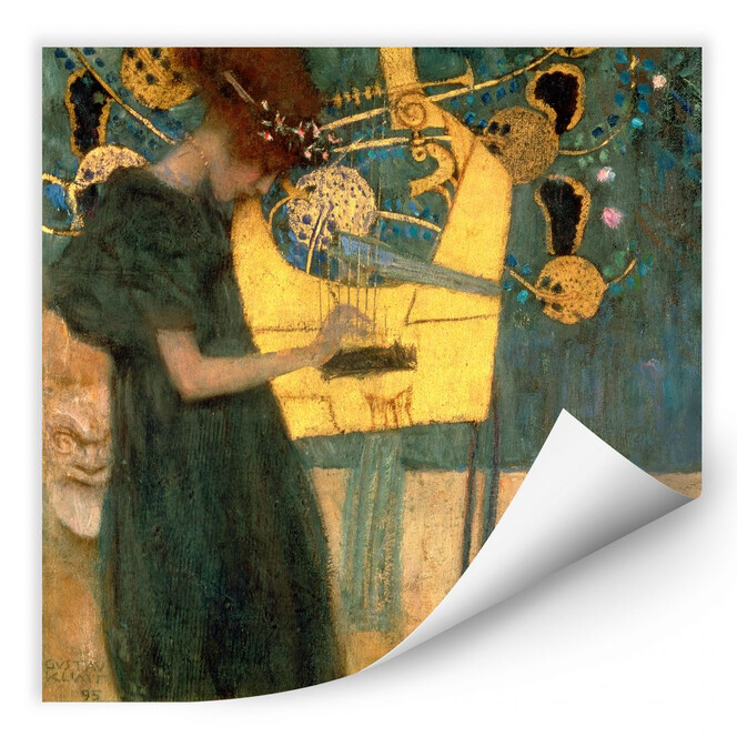 Wallprint Klimt - Die Musik