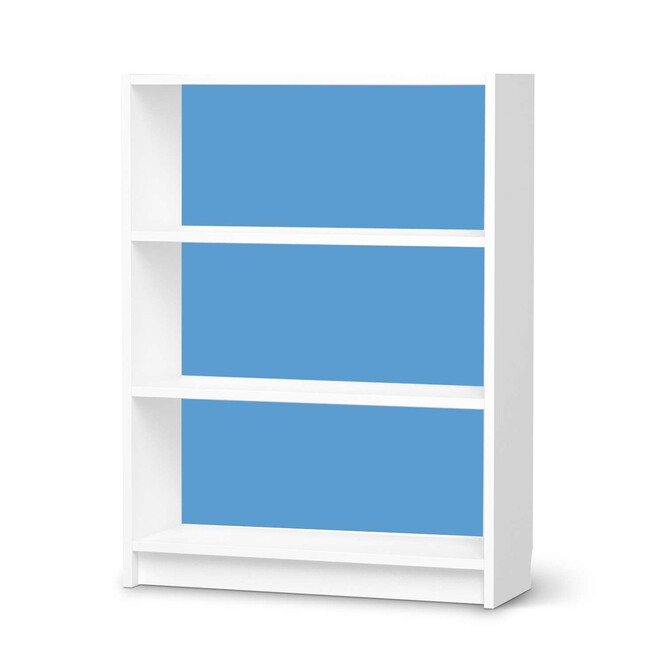 Möbelfolie IKEA Billy Regal 3 Fächer - Blau Light- Bild 1