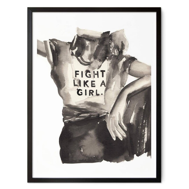Poster Verbaan - Fight like a Girl