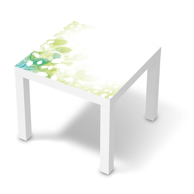 Möbelfolie IKEA Lack Tisch 55x55cm - Flower Light- Bild 1