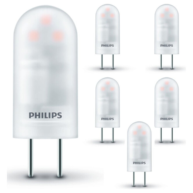 Philips LED Lampe ersetzt 20W, Gy6.35 Brenner, weiss, warmweiss, 205 Lumen, nicht dimmbar, 6er Pack Energieklasse A&&
