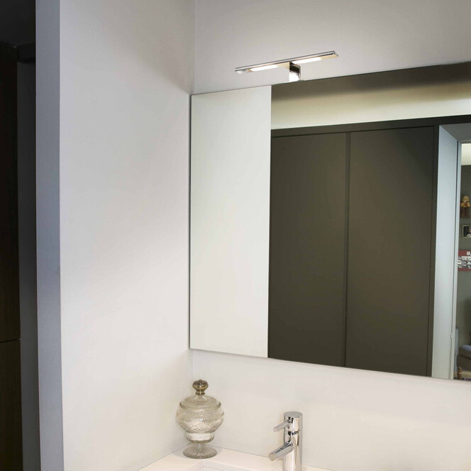 Moderne Badezimmer Wandleuchte Terma in chrom LED - Bild 1