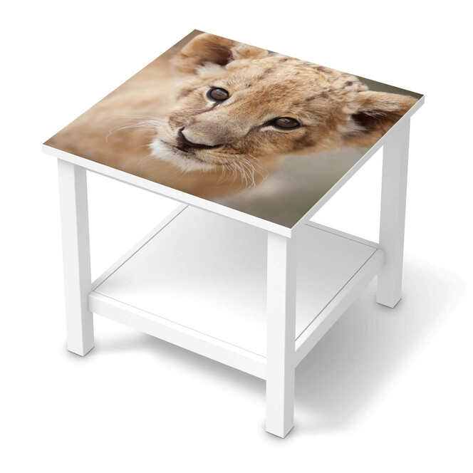 Möbel Klebefolie IKEA Hemnes Tisch 55x55cm - Simba- Bild 1