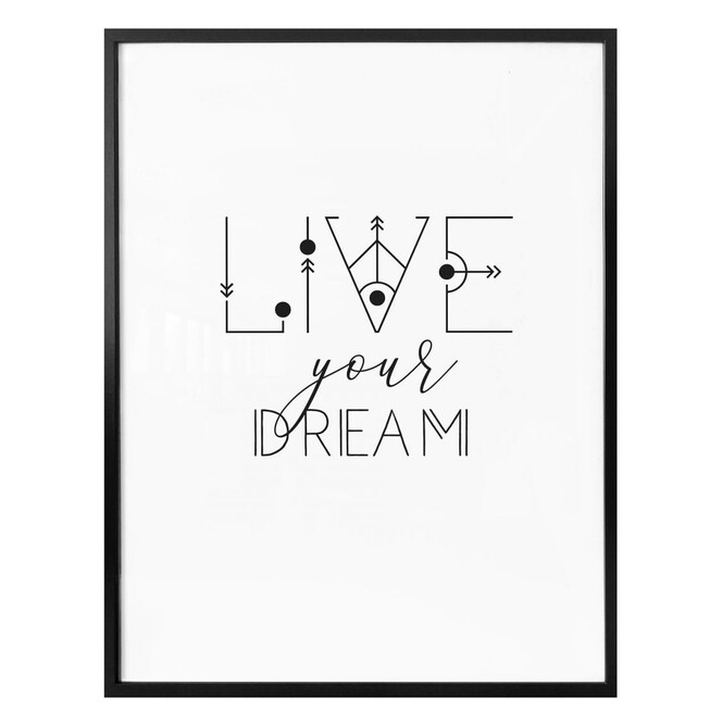 Poster Live your Dream