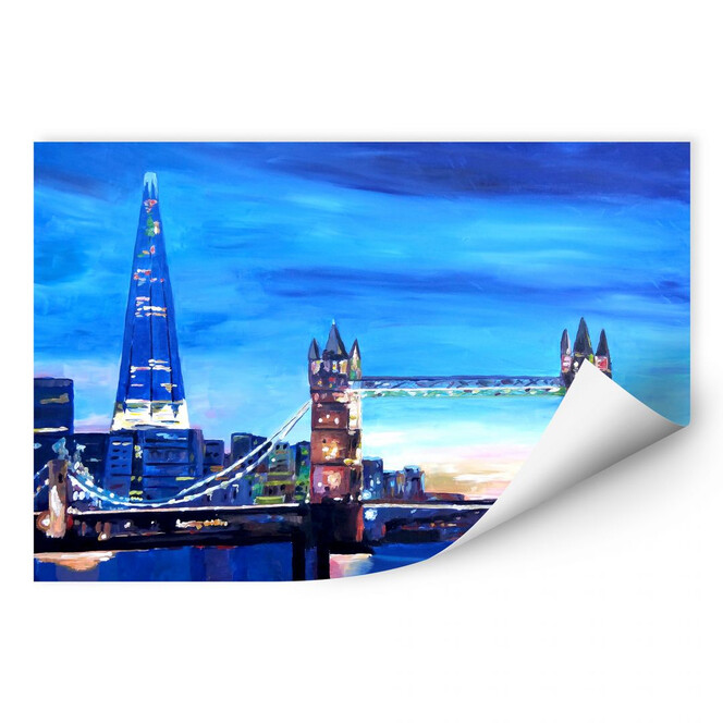 Wallprint Bleichner - London Tower Bridge und The Shard