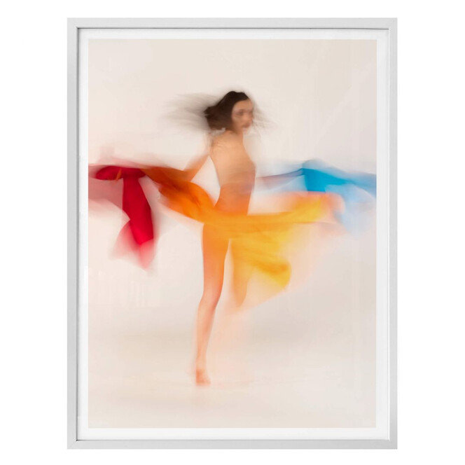 Poster Raga - Tanzende Farben