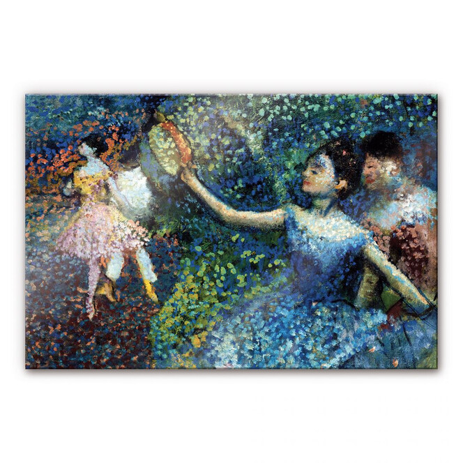 Acrylglasbild Degas - Tänzerin mit Tambourin