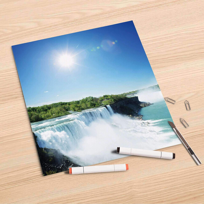 Folienbogen (30x30cm) - Niagara Falls- Bild 1