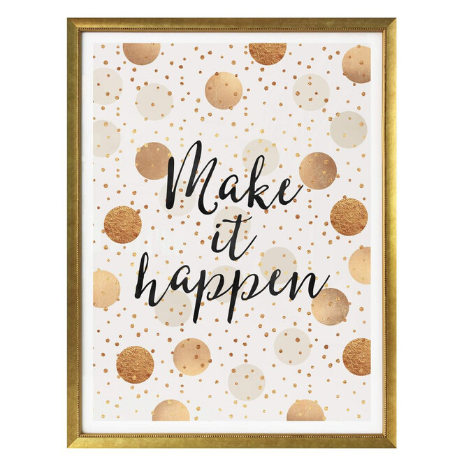 Poster Fredriksson - Make it Happen - Dots
