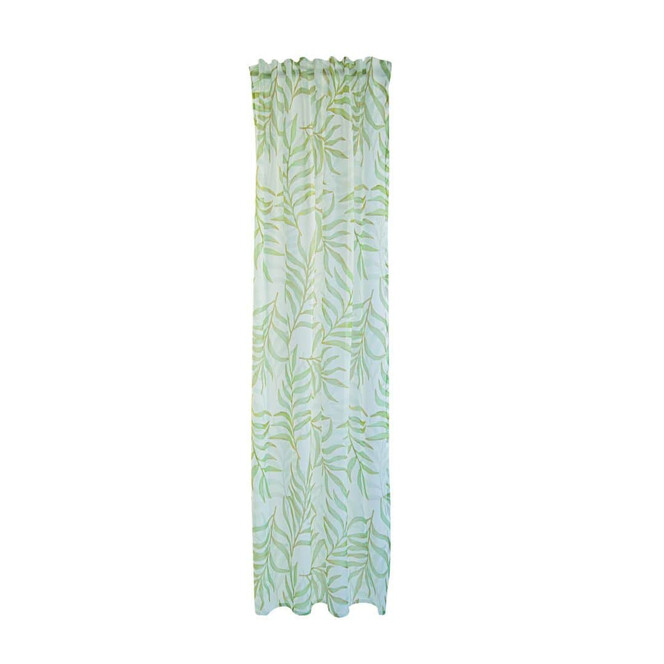 Homing Vorhang mit verdeckten Schlaufen Soma grün - 2.45 x 1.4m - Bild 1