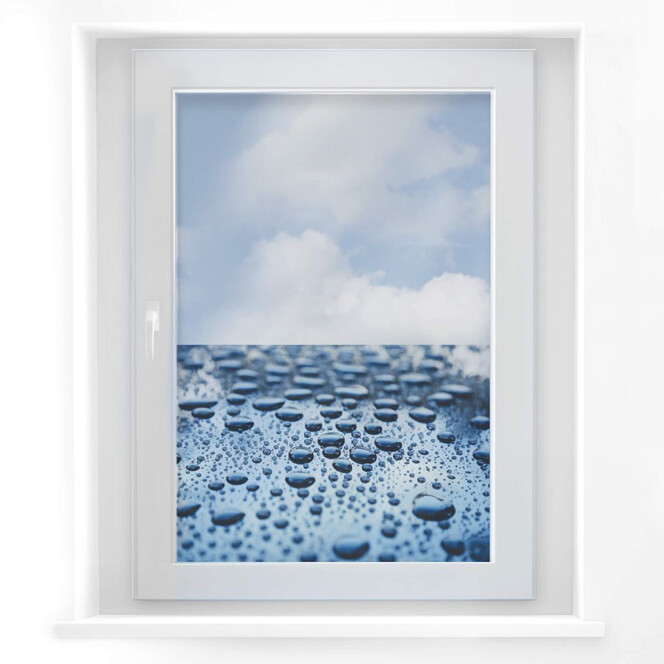 Fensterbild Waterdrops