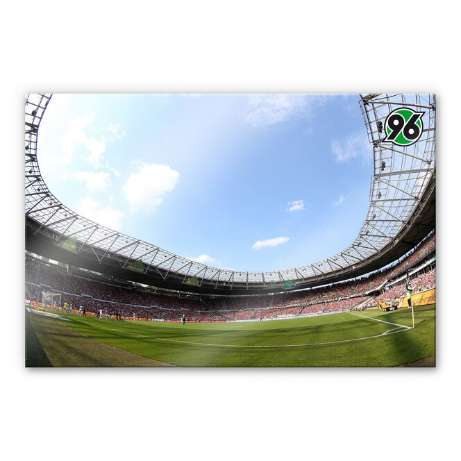 Acrylglasbild Hannover 96 - Stadion Innenansicht