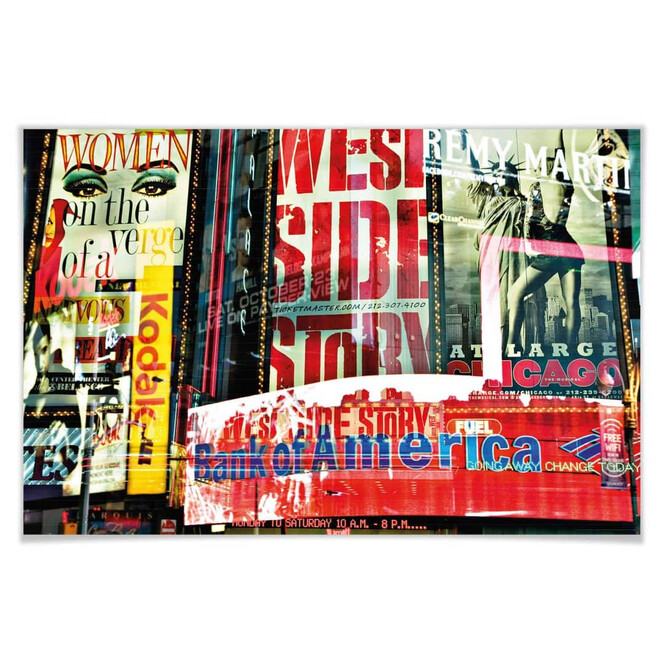 Giant Art® XXL-Poster Times Square Neon Stories - 175x115cm - Bild 1