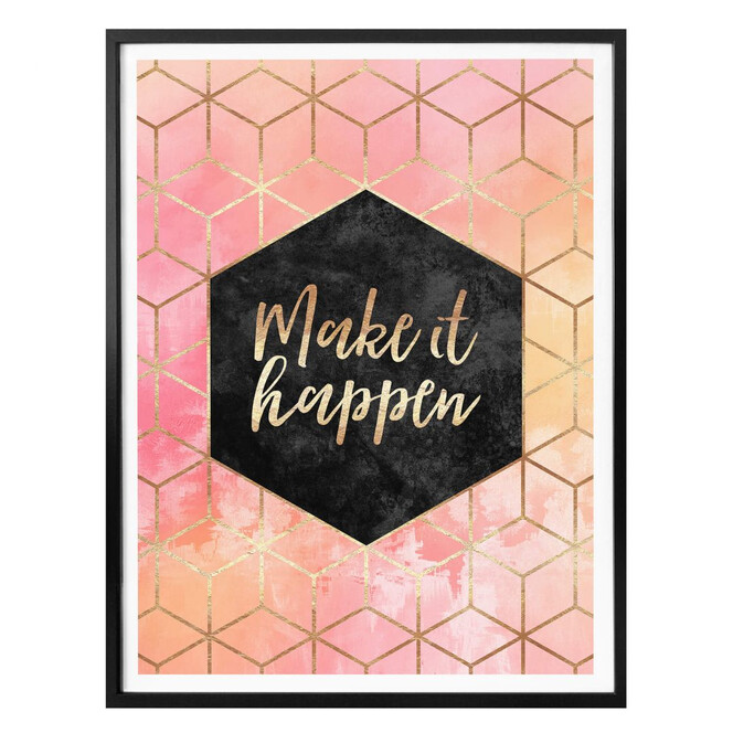 Poster Fredriksson - Make it Happen - Hexagone