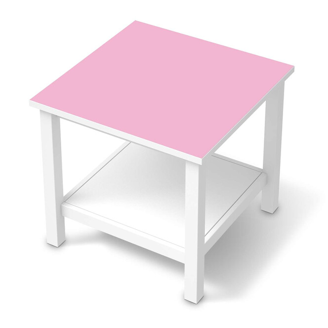 Möbel Klebefolie IKEA Hemnes Tisch 55x55cm - Pink Light- Bild 1